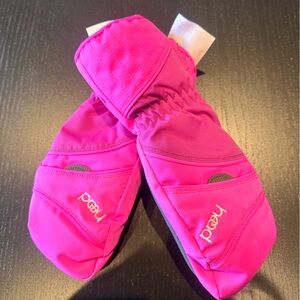 Head Vibrant Pink Mittens